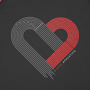 I love Athletics tshirt Product Design byValle Thumbnail Jorge Valle