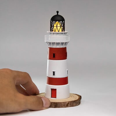 Cape Palliser Lighthouse miniature byValle Thumbnail Jorge Valle